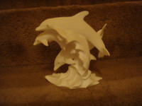 Dance of the Dolphins figurine - Lennox Sea Animal Collection