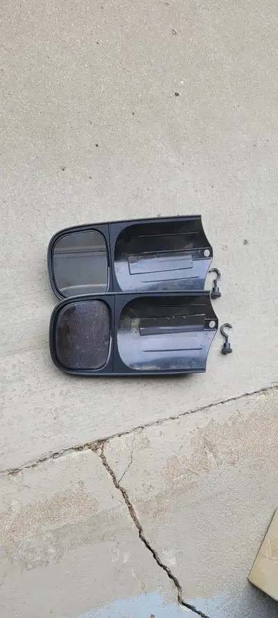 Fully adjustable mirror head. Slides over existing mirror. Fits 1981 - 1995 truck. $10.00
