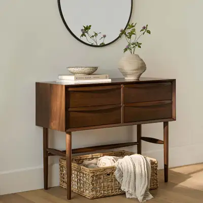 Lenia Walnut Mid-Century Console from Article, View more