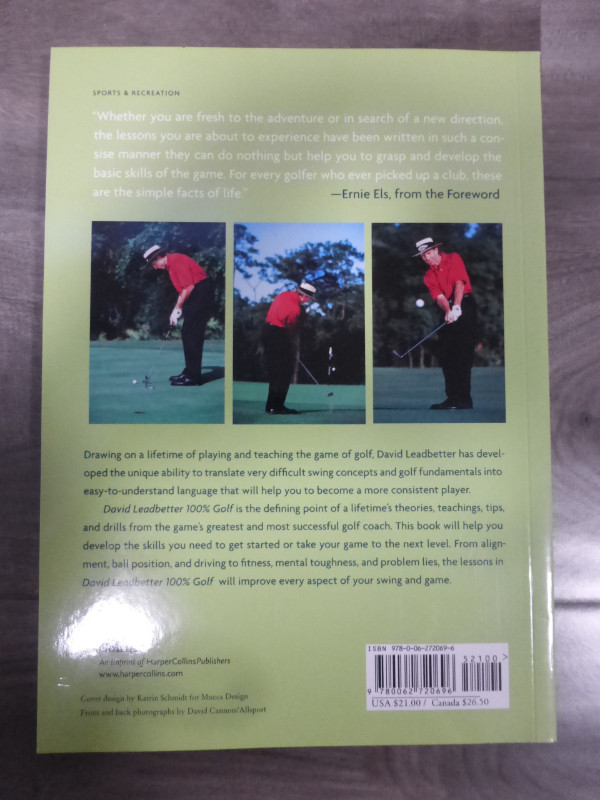 Golf Books - Like New / MINT Condition in Golf in Kitchener / Waterloo - Image 2