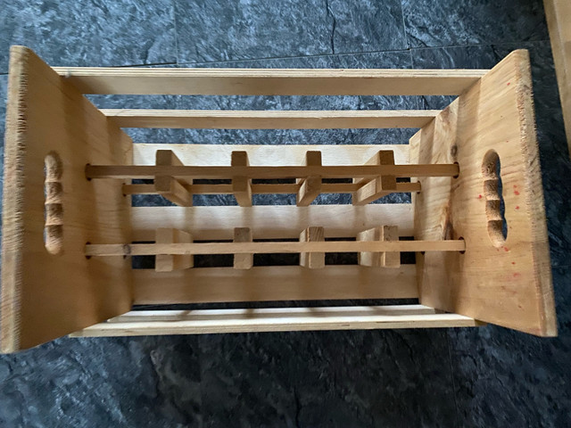 Interlocking crates/rack for wine bottles  in Storage & Organization in Bedford