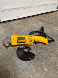 Dewalt angle grinder, for parts!