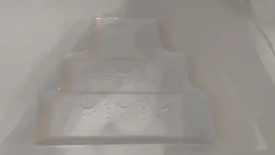 Wedding  or Birthday Cake Loucarte Ceramic Platter 3 Levels High, View more