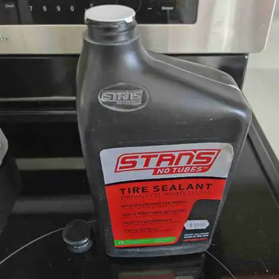 Selling a brand new bottle of bike tire sealant (Stan's brand). Bought it for $40 with the intent of...