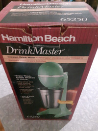 New Hamilton Beach DrinkMaster Mixer