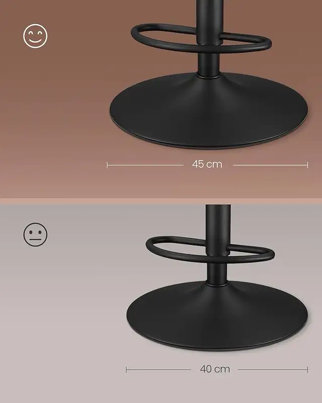 360° Swivel Bar Stool Set Height Adjustable Bar Stool in Chairs & Recliners in Markham / York Region - Image 9