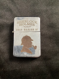 Sherlock Holmes Zippo style lighter; briquet 
