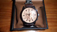 NEW GUESS Mens Quartz high-end dress watch, never worn REDUCED!