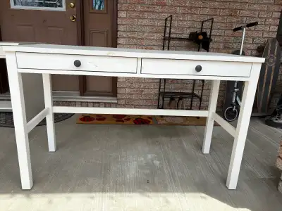 White student desk, View more