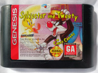 Jeu Sega Genesis Sylvester and Tweety in Cagey Capers