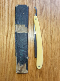 Vintage Straight Razor, Shakespeare 305