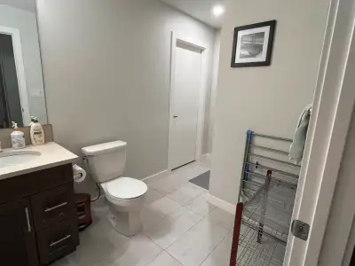 one new spacious furnished bedroom suite in a basement in Green area, close to bus stop, shopping ce...