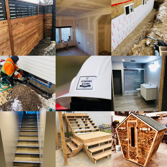 Hemsing & Sons Construction Ltd  in Renovations, General Contracting & Handyman in Moose Jaw