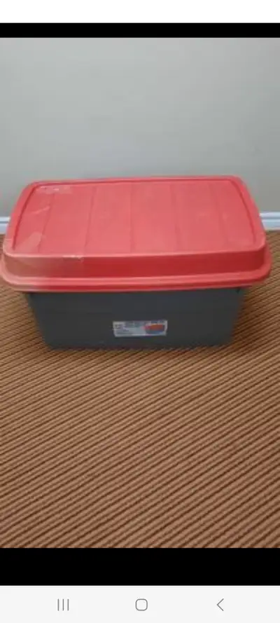 GSC Super heavy duty work box 46gal/173Liters(lid cracked), View more