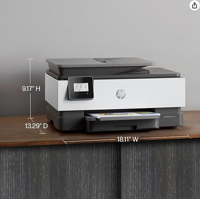 HP OfficeJet 8015e All-in-One Wireless Color Printer for Home Of, View more