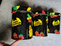 Halloween Tin Cans