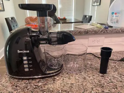  Brecious Slow Masticating Juicer – $60 (Retail $145.88), View more