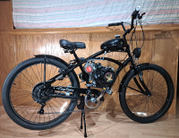 4- Stroke Motorized Gas Bike
