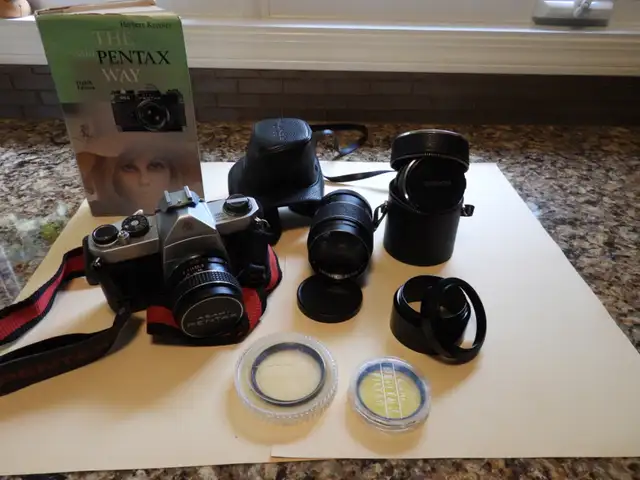 Pentax Asahi SP1000 with Lens
