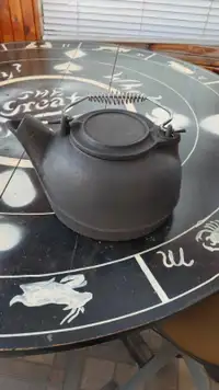 Cast Iron wood stove kettle