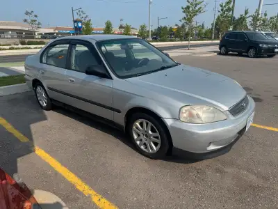 2000 Honda civic sedan 250,000km Auto Needs some work Runs and drives Needs brake work As is 1500obo