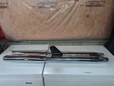 2012 Triumph Bonneville exhaust pipes. Came off the bike shortly after purchased and are in new cond...