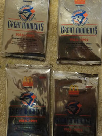 McDonald's Bluejays Best Moment baseball cards and some Hockey