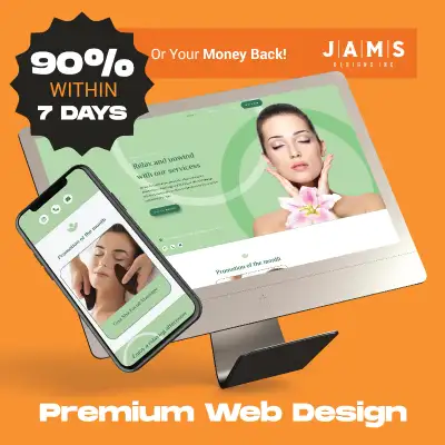 Premium Web Design (90% in 7 Days or your money back!), View more