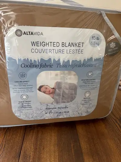 Altavida Weighted blanket 15lb/6.8kg - Grey, View more