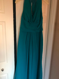 Dark teal dress. Purchased at David’s bridal