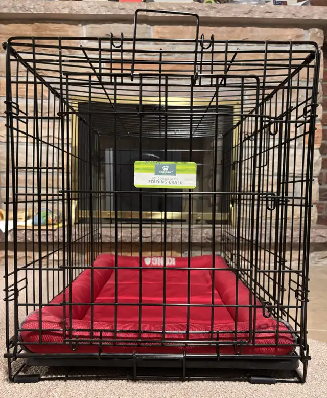 Dog crate 30" - includes crate mat & cover in Accessories in Markham / York Region - Image 4
