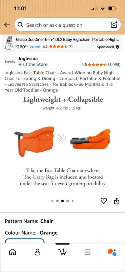 Fast High Chair, View more