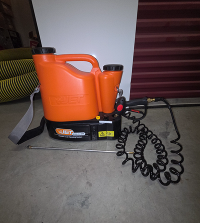 The CoilJet CJ-200E is equipped with everything you need to get your coil cleaning job done faster....