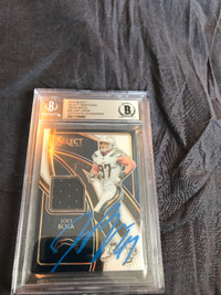 Signed 2019 Joey Bosa authentic autographed prizm white select 