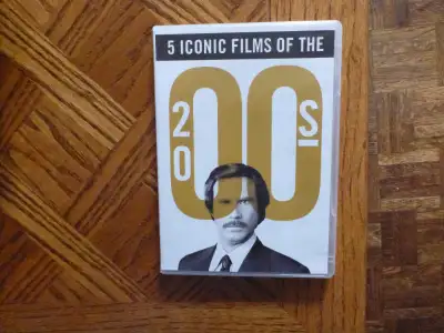 5 Iconic Films Of The 2000s (5 DVDS) $6.00 Anchorman - near mint How To Lose A Guy In 10 Days – near...