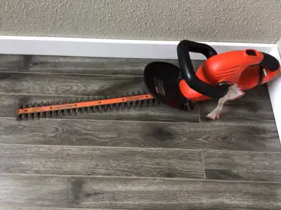 Black & Decker hedge trimmer, View more
