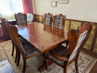 Dining Room Table - Solid Wood, Vintage