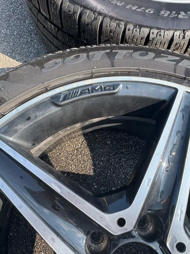 Authentic Mercedes AMG 18” 5 Spoke Rims 245/40R18 225/45R18 in Tires & Rims in Markham / York Region - Image 6