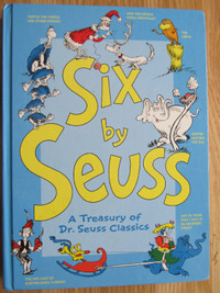SIX BY SEUSS by Dr. Seuss - 1991 9th Printing HC