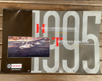 Calendrier 1995 avec photos souvenir avions militaires canadiens