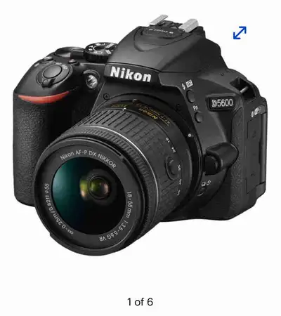 Nikon D5600 with Kit + Tripod, View more