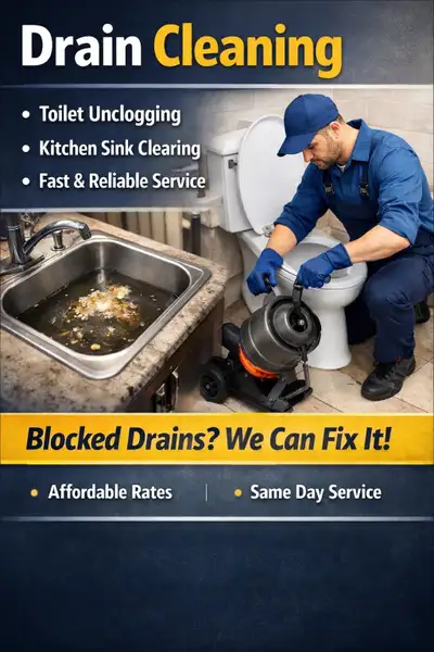 Slow drains or sewer problems? Don’t wait until it gets worse. We provide professional drain & sewer...