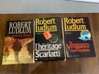 3 livres de Robert Ludlum