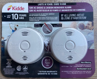 Kidde 120V AC Hardwired Talking Smoke/Carbon Monoxide Alarm w/10