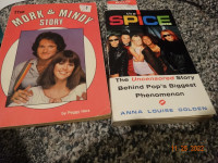 Books ,celebrity ,Mork and Mindy  Story,/79;Spice  Girls 1997,