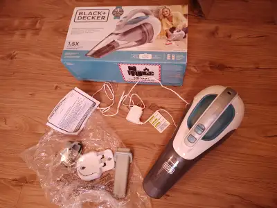 Black and Decker Dustbuster Lithium battery handheld vaccum, View more