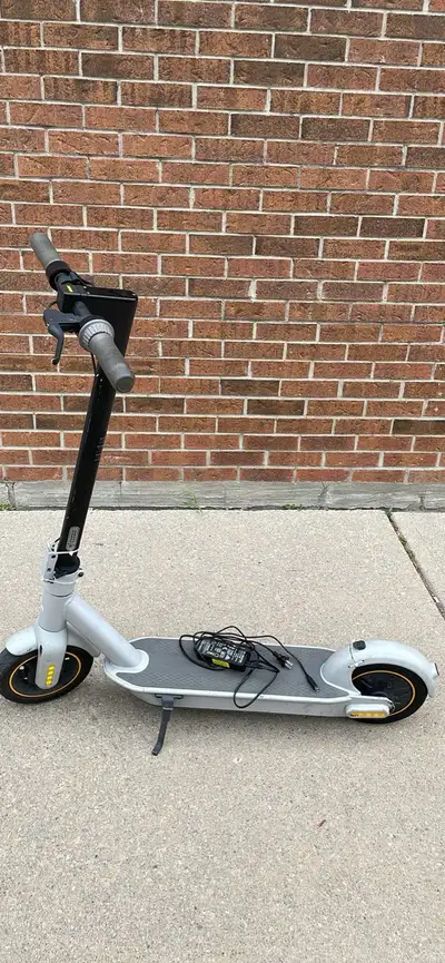 wheel motor works but after i got a flat it started making noise it could be a cable in the scooter...