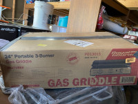Gas griddle 