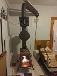 Fire wood stove cast iron