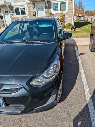 2012 Hyundai Accent, 6 speed manual for sale. Winter tyres included. Bit of rust on wheel arch. Will...